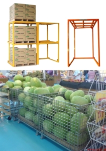 Cens.com News Picture Sane Jen of Taiwan Reputed as Veteran Manufacturer for Watermelon Storage Cage, Logistics Roll Cage and Display Cage<h2>Professional manufacturer provides high quality products and service</h2>