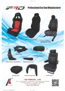 Cens.com News Picture Tai Tsun Co., Ltd<h2>Leather seat covers, child safety seats, racing seats, yacht seats, car headrests, car armrests and related parts.</h2>