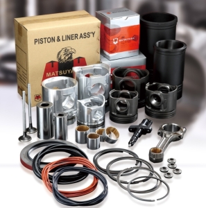 Cens.com News Picture Matsuyama Co., Ltd.<h2>Cylinder liner kits, piston kits, iron pistons, piston rings, piston pins, bushings, liner O-rings, overhaul gaskets, head gaskets, nozzle tubes, oil seals</h2>
