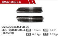 Cens.com SIDE FENDER GRILLES FOR BM E36/E46(M3) 98-04 YUAN RONG AUTO PARTS CO., LTD.
