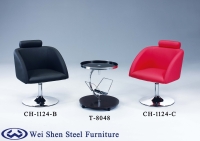 Cens.com Leisure sofa chair, Glass Coffee Table, Hotel Furniture, Swivel Lounge Chair WEI SHEN STEEL FURNITURE CO., LTD.