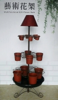 Cens.com Floor Lamp with Multifunctional K/D Flower Rack LI PAO FU INDUSTRIAL CO., LTD.