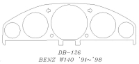 Cens.com W140 SPEEDOMETER CARBON CHU GUANG AUTO ACCESSORIES CO., LTD.