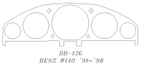 Cens.com W140 SPEEDOMETER CARBON CHU GUANG AUTO ACCESSORIES CO., LTD.