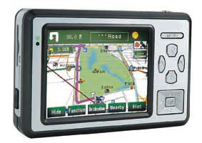 Another GPS device developed by the auto-electronics maker.