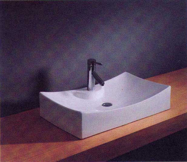 Trend Sanitary showed off its stylish wash basins at the fair.