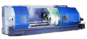 A large-sized CNC lathe developed by Jashico