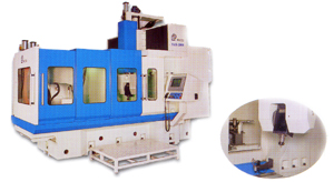 A five-axis CNC machining center developed by Shenq Fang Yuan