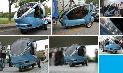 The LEV prototype, a future personal mobility solution developed by ITRI.