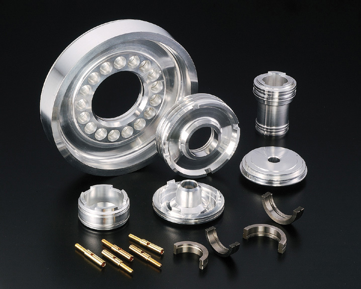 High-end metal parts developed by Yosin feature precision and simplicity.