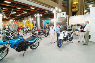 BMW`s local agent displays its full line of monster machines.