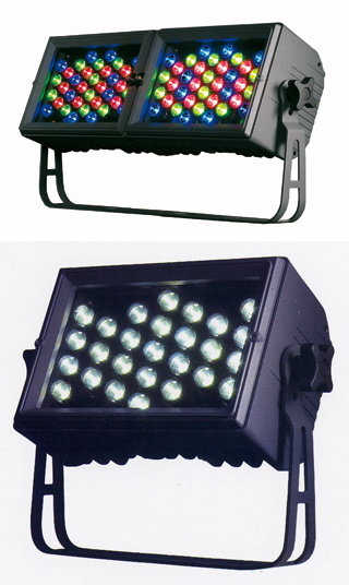 The multi-color LED floodlights are among Yilong`s advantageous LED lighting system.