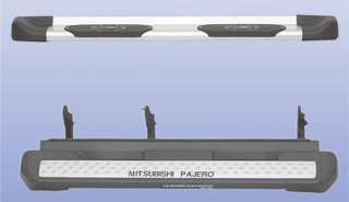 The 4x4 accessories developed for Mitsubishi Pajero/Montero SUV (2001-2002).