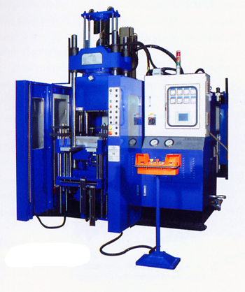 Silicone injection molding machine.