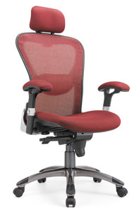 Landfeng is actively promoting different models of newly-developed stylish office chairs.
