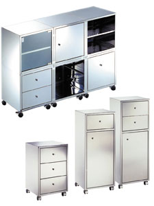 Chang Fu`s K/D metal cabinets are very popular with eye-catching, bright, weld-free finish.