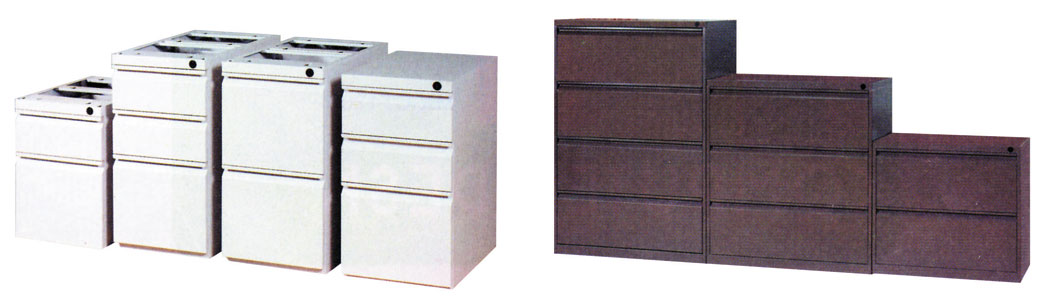 Robust`s cabinets are available in different colors and sizes.