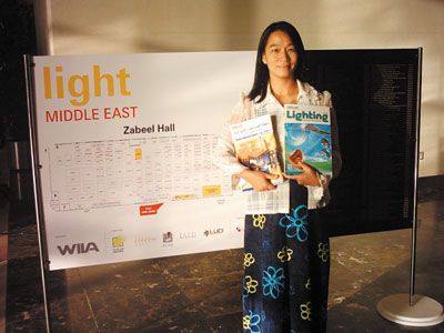 Light Middle East has become a key marketing venue for Taiwan lighting suppliers.