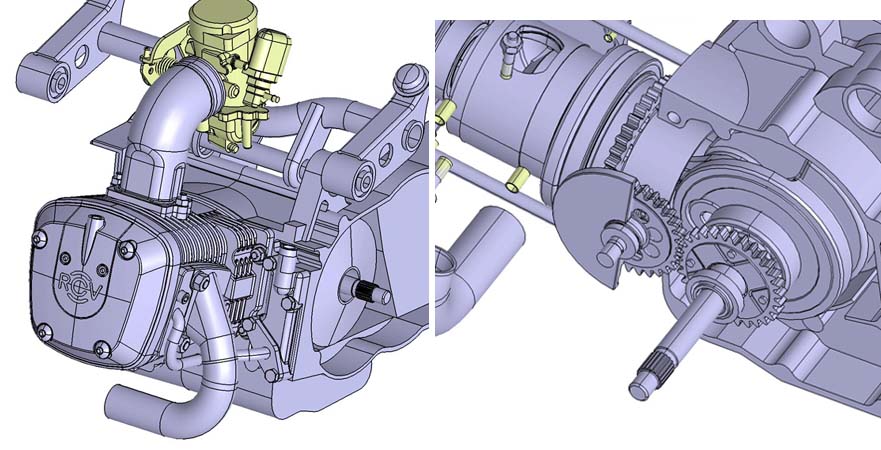 The layout of a RCV Engine.