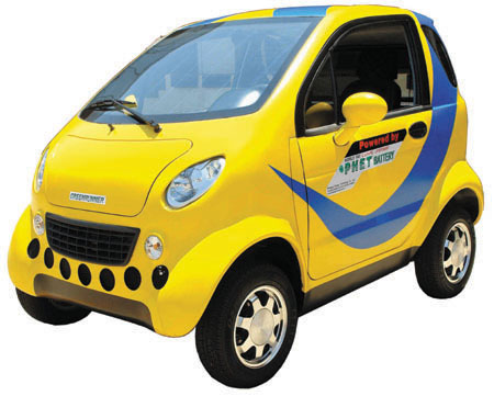 One of PMMC`s GREENRUNNER EV models.