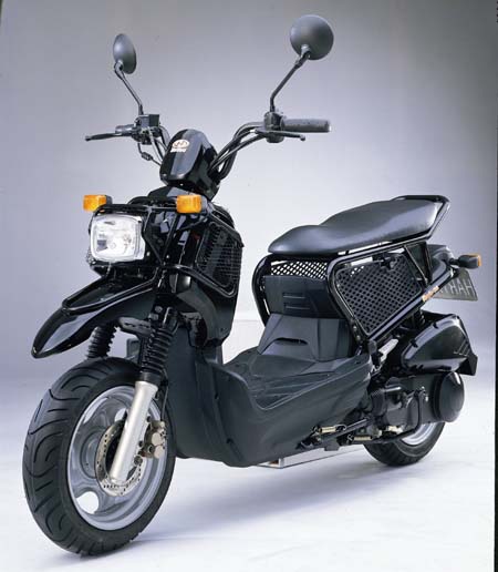 The Magic 125 has bigger footrest and cargo storage, and is a popular tuner scooter for youngsters.