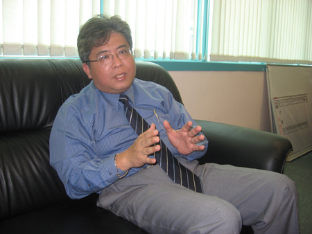 Hawke Tien is deputy general manager of EVT Technology, Taiwan`s biggest maker of electric scooters.