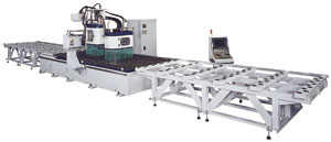 Boarke`s moving bridge type CNC machining center has a processing error of only plus or minus 0.00002mm.