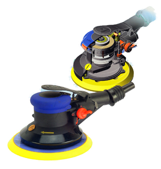 A multi-patented air sander developed and made by Gison.