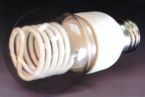 Wellypower`s CCFL spiral lamp is an efficient lighting product.
