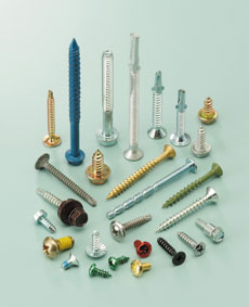 Carbon and stainless-steel screws produced by Chan Liang.