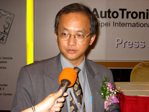 James Wang, director of the intelligent mobility division of Mechanical & System Research Laboratories (MSL) under domestic Industrial Technology Research Institute.