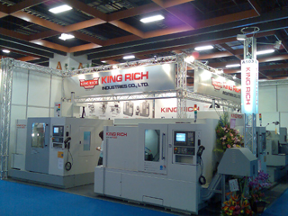 KING RICH`s booth at 2007 TIMTOS.