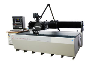 OH Precision offers waterjet cutting OMAX system.