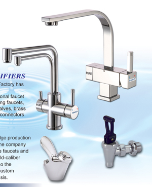 Shyang Yih produces faucets and related accessories with NSF-certificated human-friendly quality.