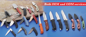 Cuttway`s knives are finished with different solutions for better functionality and marketability.