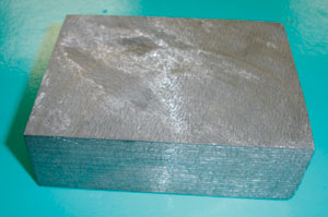 Prototype of Dr. Huang`s high-performance composite thermal substrate. Prototype of Dr. Huang`s high-performance composite thermal substrate.