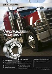 Making high-end forged aluminum wheels is a promising sector in Taiwan. (photo courtesy of Alex Aerospace) Making high-end forged aluminum wheels is a promising sector in Taiwan. (photo courtesy of Alex Aerospace)