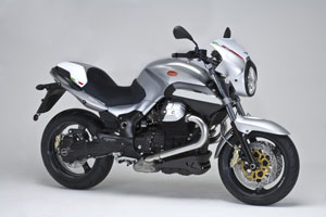 Moto Guzzi`s powerful machine 1200 Sport 4V