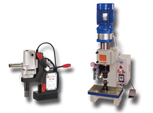 Riveting and drilling machines developed by Atoli.