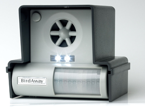 Leaven`s newest LS987BF BirdAway series electronics bird repeller has a built-in PIR sensor for automatic operation.