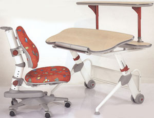 Tay Huah`s children`s furniture can be flexibly adjusted.