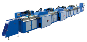 Roll to Roll Screen Printing Machine.