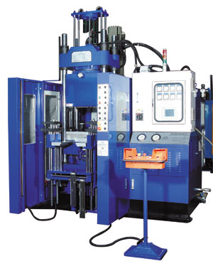 Silicone injection molding machine.