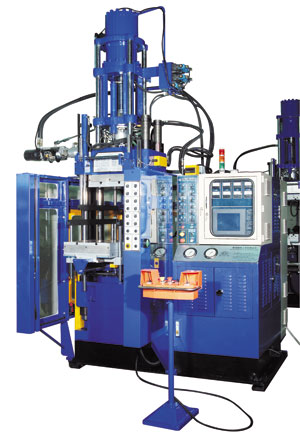 Rubber injection molding machine developed by Jing Day.