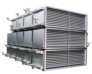 Insulation type heat exchanger.