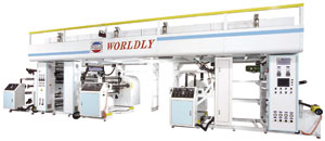 High-speed dry-wet laminating machine developed by Worldly.