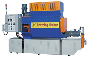 EPS recycling machine developed by Yung Hsien.