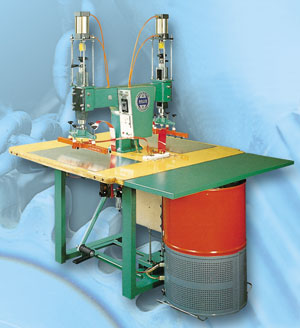 High-frequency welding machine produced by Hexagon.