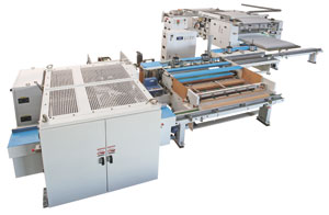 Tissue paper converting and packing machine developed by Kuo`s Gang.