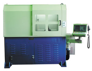 NC aluminum rim edge-cutting machine.